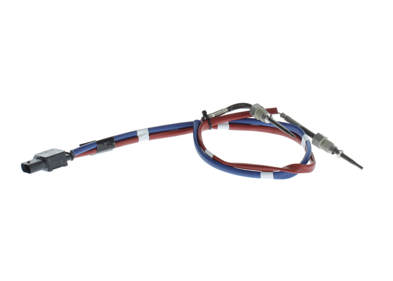 BOSCH 0 986 259 227 Udstødningstemperatur-sensor Dacia Dokker Stationcar 1.3 TCe 100 (KENU) 102 HK H5H 470
