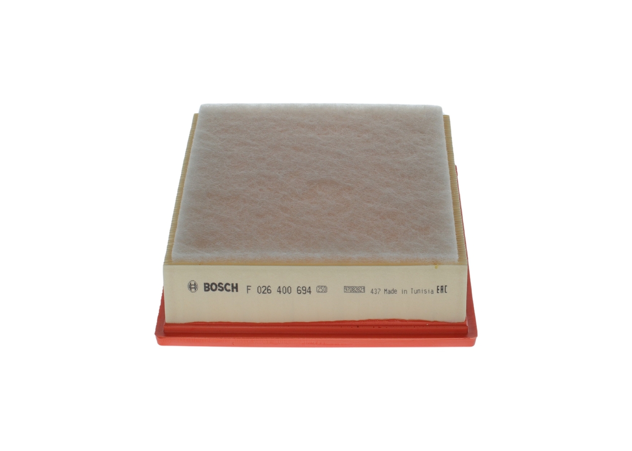 BOSCH F 026 400 694 Luftfilter ISUZU D-Max I Flatvogn lastebil / Chassis (TFR, TFS) 3.0 D 4x4 163 hk 4JJ1-TC