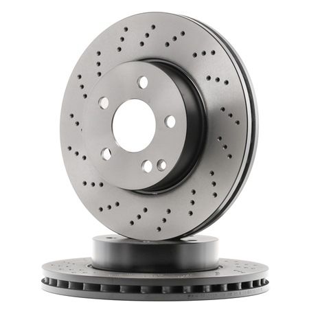 TRW DF4813S Bremsscheiben Mercedes S204 C 250 (204.252) 204PS 2010