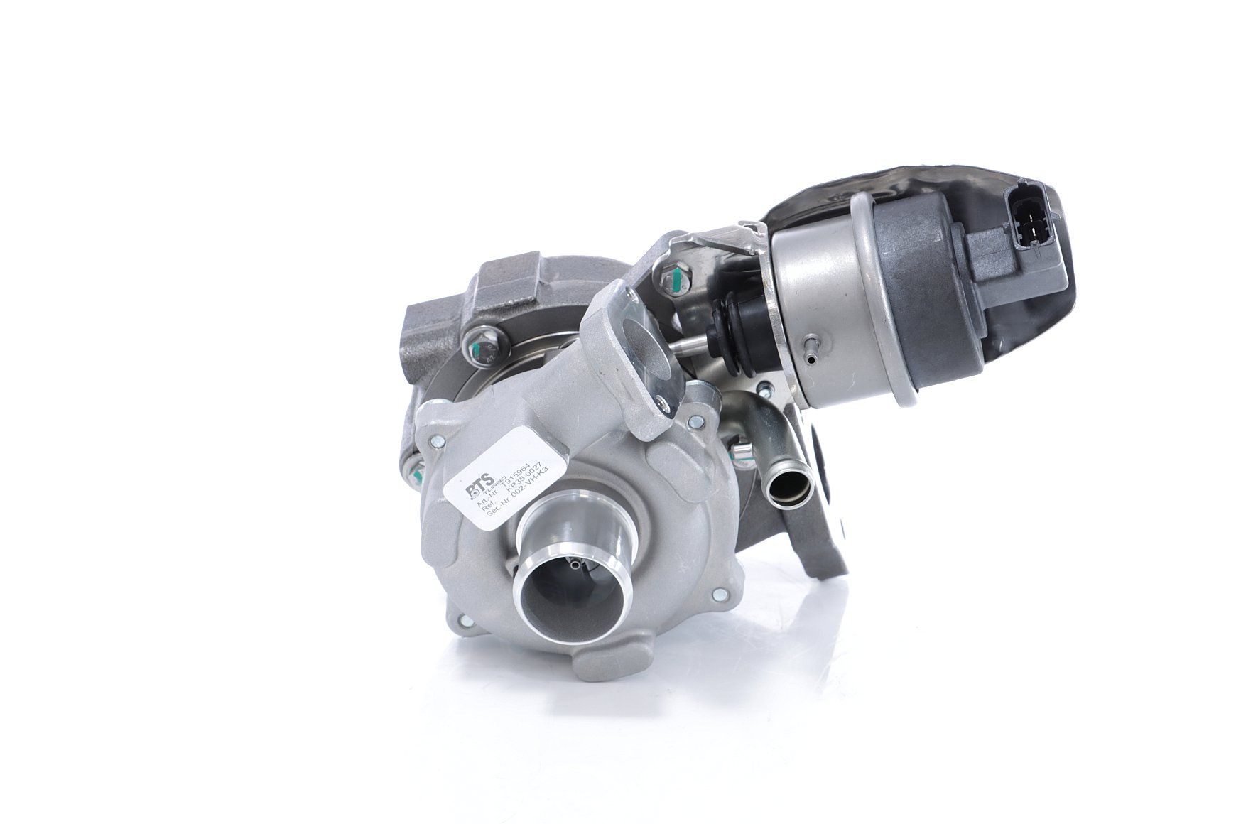 BTS TURBO T915964BT Turbo FIAT Doblo II Flatbed Vrachtwagen/Chassis (263) 1.3 D Multijet 75 Pk 263 A6.000