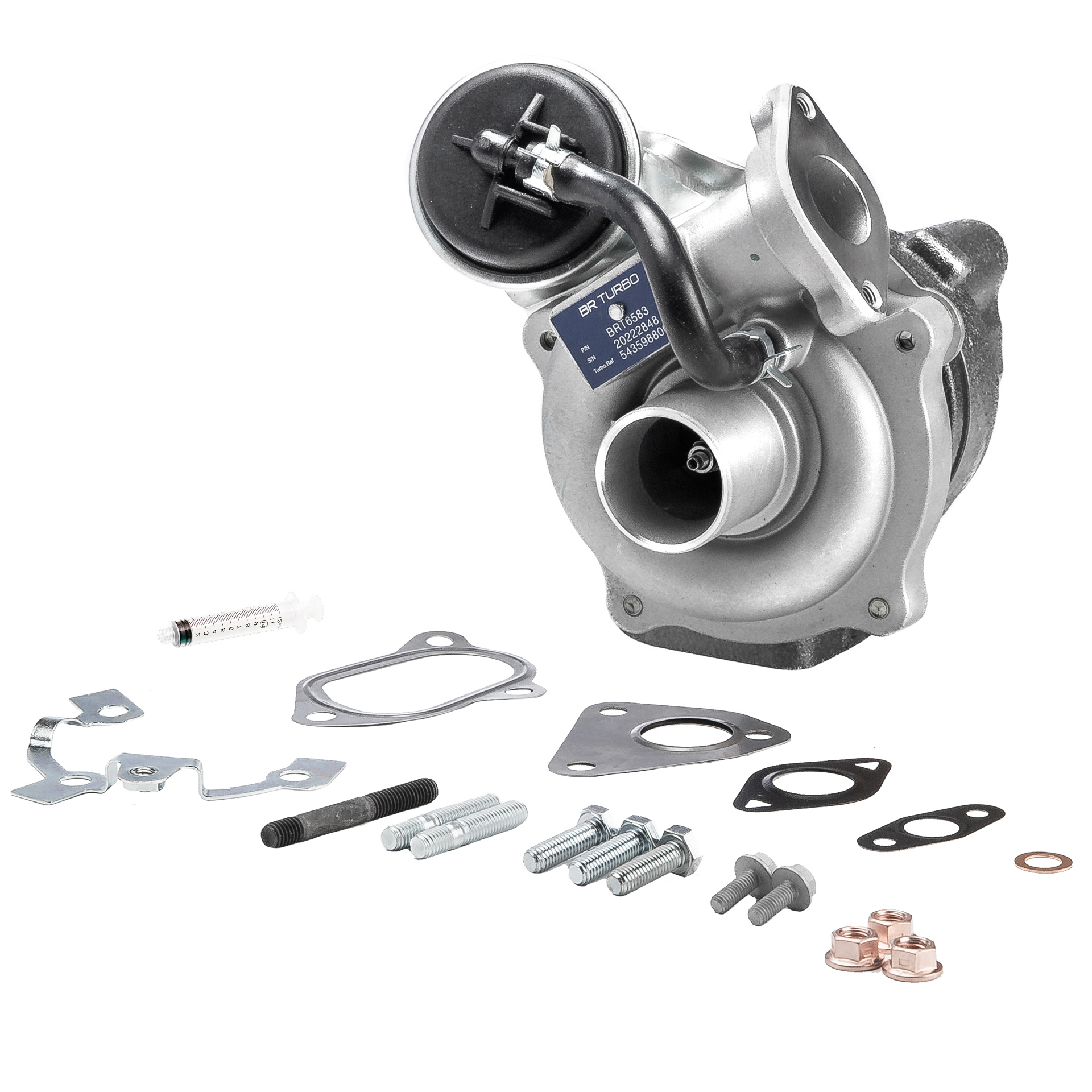 BR Turbo BRT6583M Turbo Lancia Ypsilon 843 1.3 JTD (843.AXD11, 843.AXD1A) 70 cv 188 A9.000