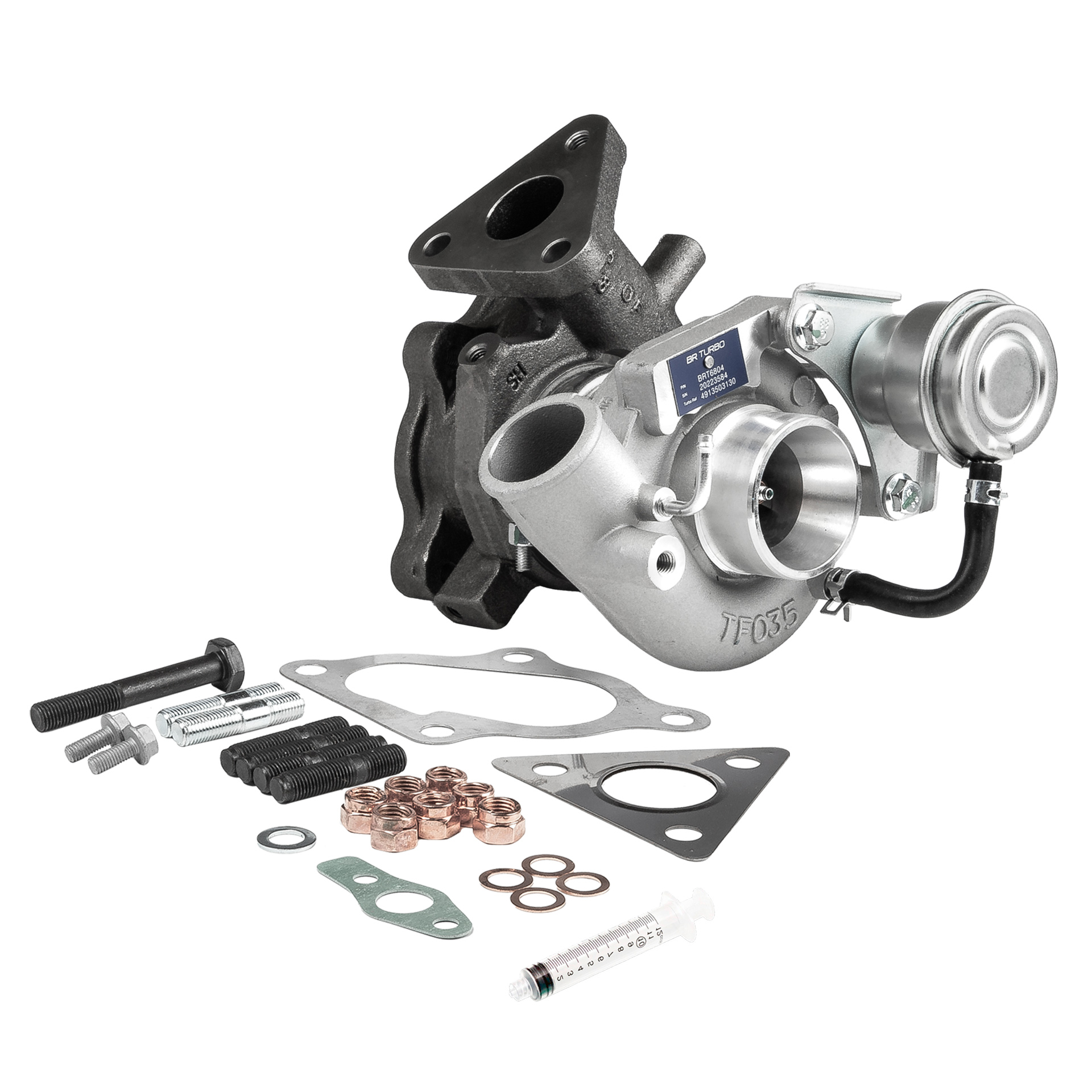 BR Turbo BRT6804M Turbo Mitsubishi Pajero Mk2 2.8 TD (V46W, V26W) 125 cv 4M40-T