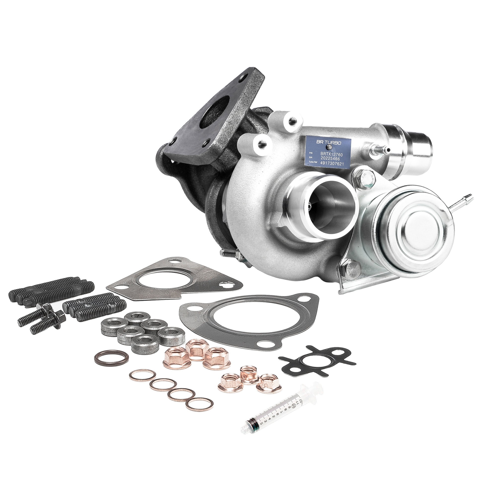 BR Turbo BRTX12760M Turbo RENAULT Modus / Grand Modus (F, JP) 1.2 103 PS D4F 786