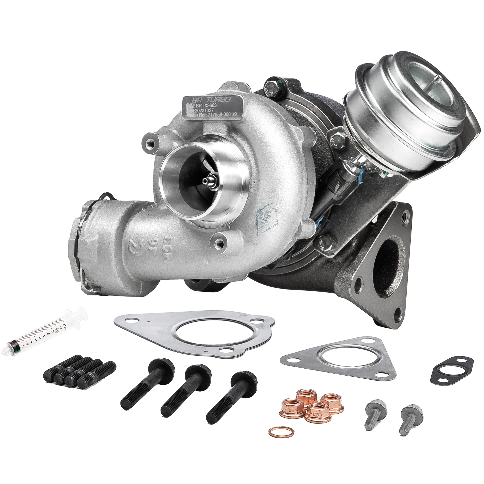 BR Turbo BRTX3663M Turbo Passat 3B6 1.9 TDI 130 Pk AWX
