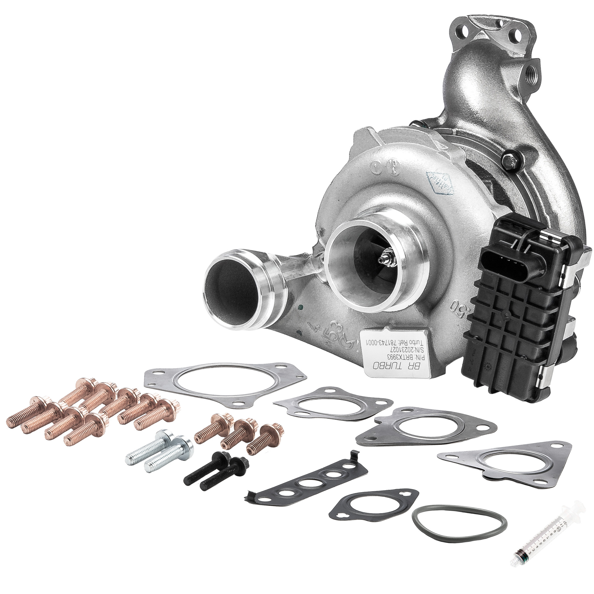 BR Turbo BRTX3993M Turbo Mercedes S204 C 350 CDI 4-matic (204.289) 224PS 2008