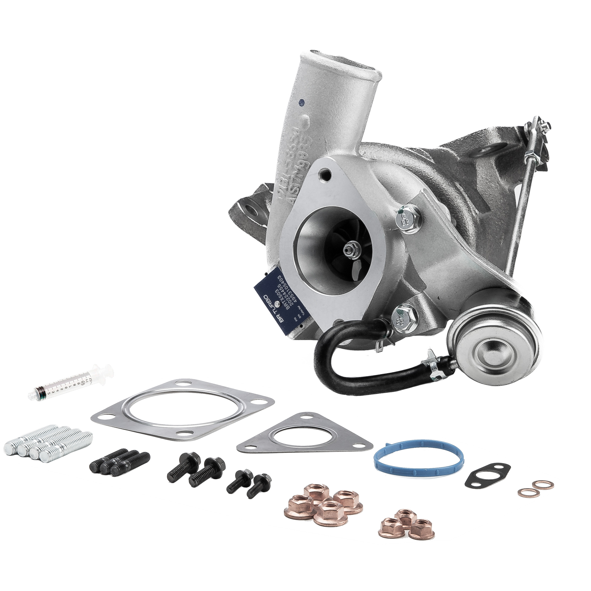 BR Turbo BRTX503M Turbo FORD Transit Mk6 Flatbed vrachtwagen / Chassis (V347, V348) 2.4 TDCi RWD 115 Pk JXFC