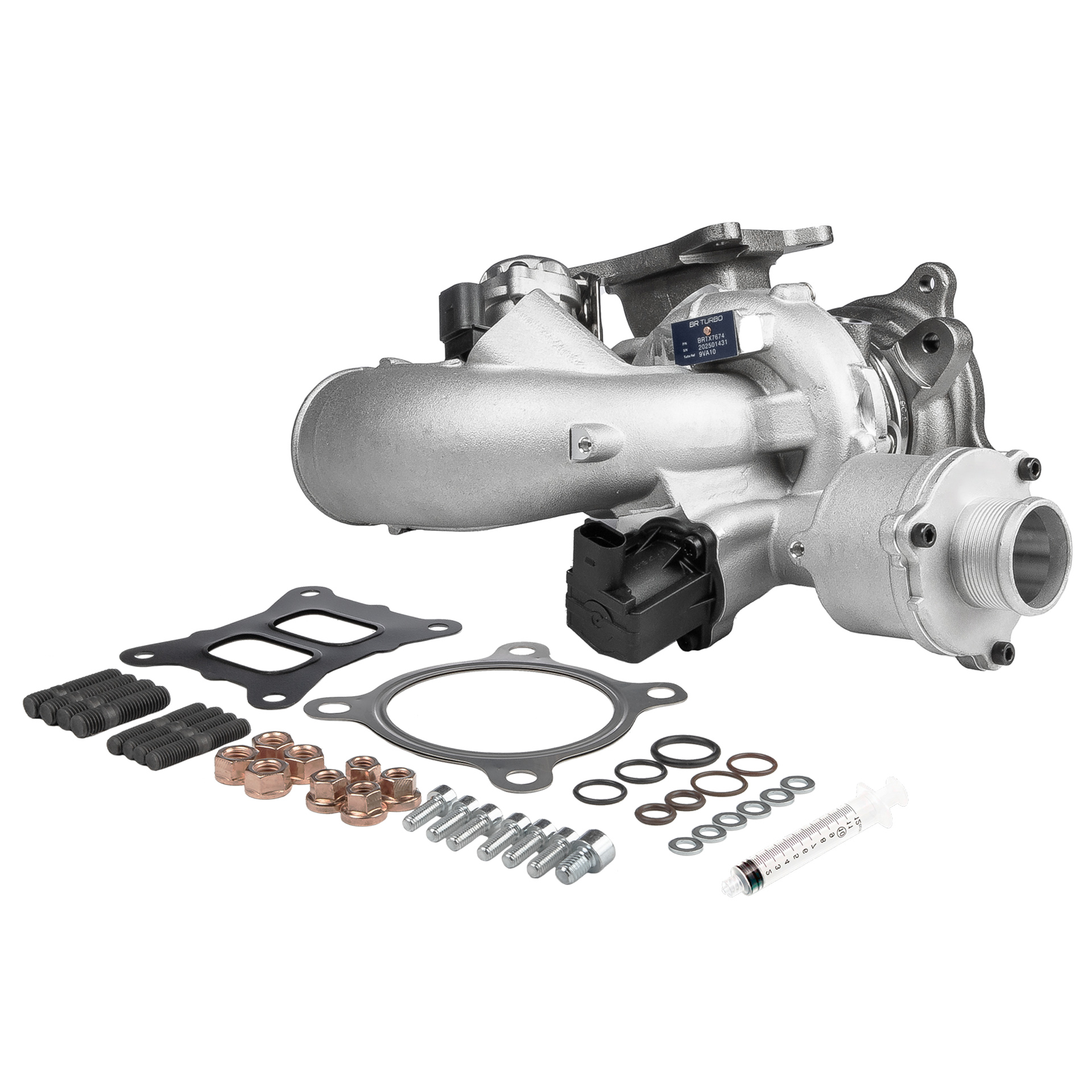 BR Turbo BRTX7674M Turbo Audi A5 B8 Cabrio 2.0 TFSI quattro 230 cv CNCE