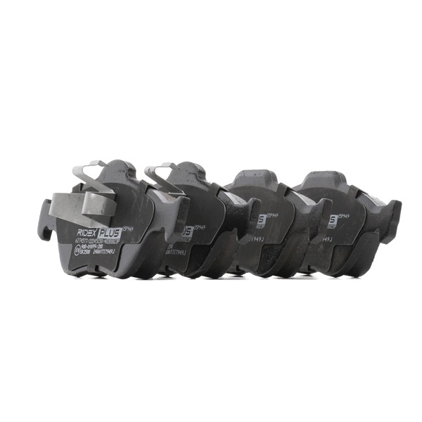 RIDEX PLUS 402B0023P Remmen Ford Fiesta Mk5 Sedan 1.6 Flex 107 Pk 16LSEZ