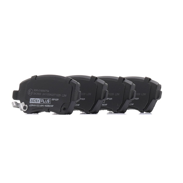 RIDEX PLUS 402B0234P Håndbrekksko 1.2 79 hk HR12DE