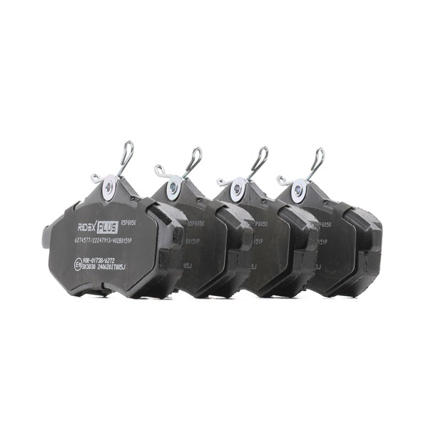 RIDEX PLUS 402B0151P Bremseklodser Citroen C3 1 1.4 Flex 80 HK KFV (TU3JP)