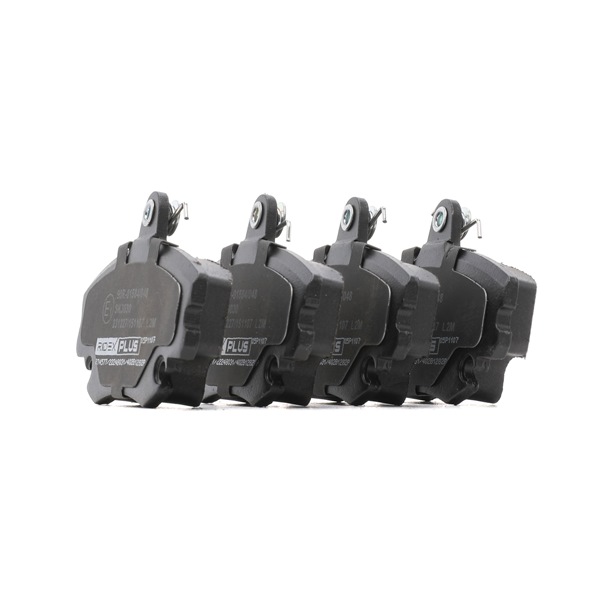 RIDEX PLUS 402B1282P Bremseklodser Dacia Sandero sd 1.5 dCi 86 HK K9K 796