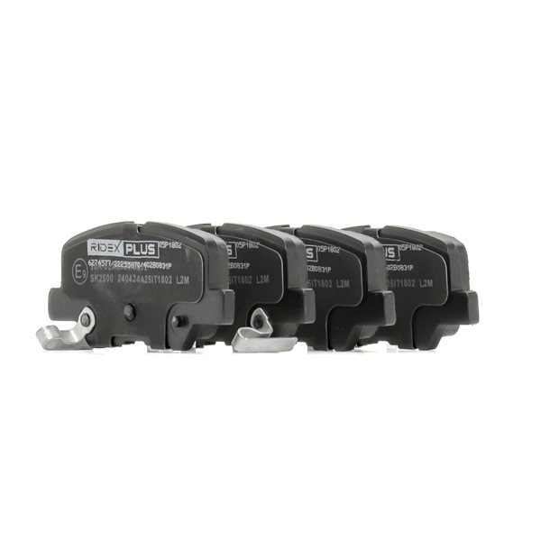 RIDEX PLUS 402B0831P Bromsbelägg Mitsubishi ASX GA0 2.0 Flex 170 hk 4B11