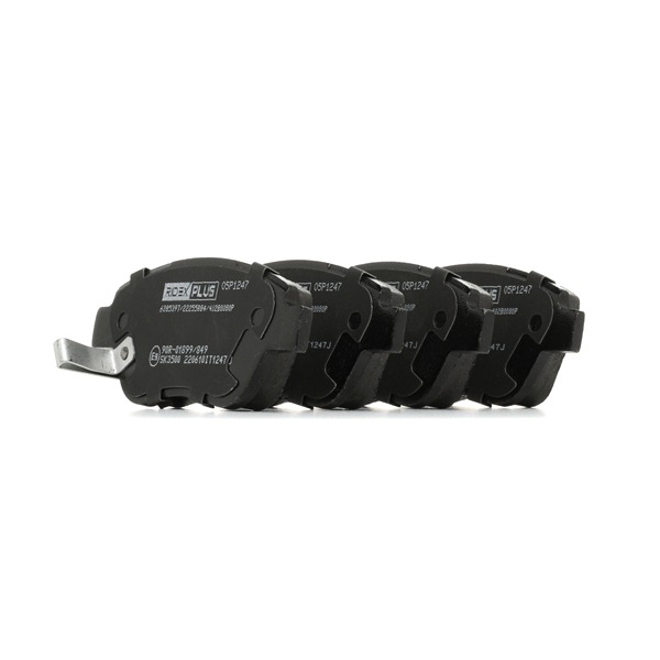 RIDEX PLUS 402B0080P Φρενα Fiat Doblo Kombi 223 1.8 Flex 114 PS 93313090-7U