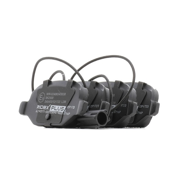 RIDEX PLUS 402B0716P Jarrupalat Lancia Ypsilon 843 1.3 JTD (843.AXD11, 843.AXD1A) 70 hv 188 A9.000