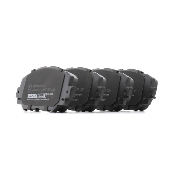 RIDEX PLUS 402B0685P Bremseklodser TOYOTA RAV4 IV SUV (XA40) 2.5 4WD (ASA44) 180 HK 2AR-FE