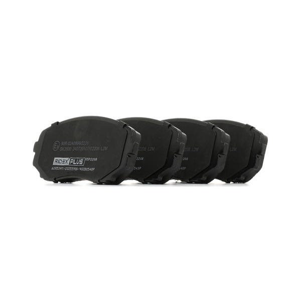 RIDEX PLUS 402B0548P Τακάκια φρένων Mazda CX-5 KF 2.2 D (KF2P) 190 PS SH-VPTS