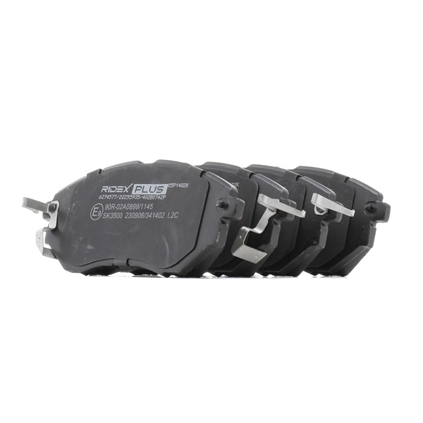 RIDEX PLUS 402B0742P Pastilhas de travão Subaru Legacy 4 Carrinha 2.0 GT AWD (BP5) 272 cv EJ20T