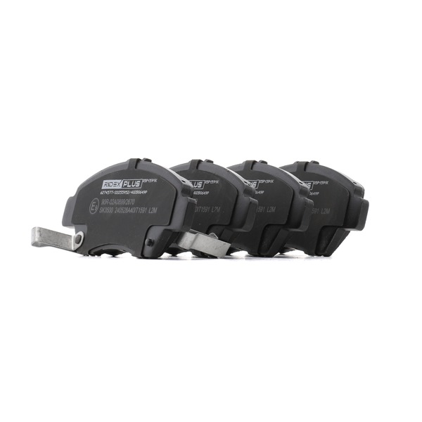 RIDEX PLUS 402B0649P Monteringssats bromsbackar 1.3 Hybrid (GP2) 88 hk LDA-MF6