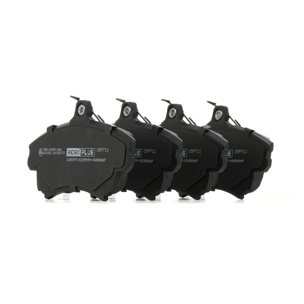 RIDEX PLUS 402B0086P Τακάκια φρένων Mitsubishi Colt Z30 1.5 Ralliart R (Z27A) 163 PS 4G15T