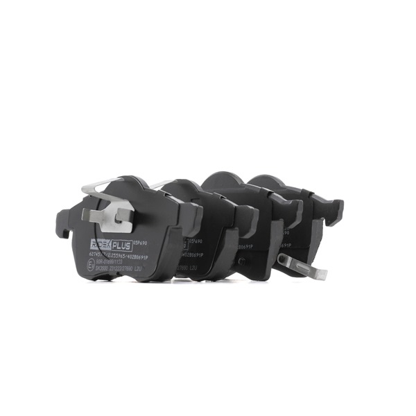 RIDEX PLUS 402B0691P Τακάκια φρένων Opel Astra G CC 2.0 DTI 16V (F08, F48) 101 PS Y 20 DTH
