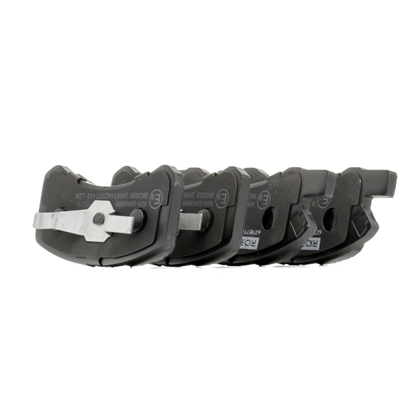 RIDEX PLUS 402B0595P Klocki hamulcowe Daihatsu Cuore L251 0.7 Turbo Avy Napęd na 4 koła 64 KM EF-DET