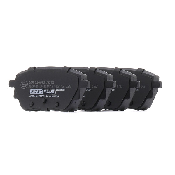 RIDEX PLUS 402B1704P Fékdob B 200 4-matic (247.088) 163 LE M 282.914