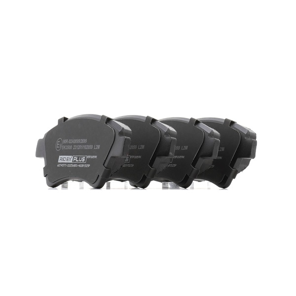 RIDEX PLUS 402B1525P Bremseklodser Renault Scenic 2 1.9 dCi 120 HK F9Q 812