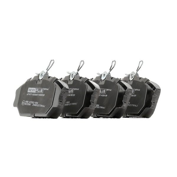 RIDEX PLUS 402B0150P Brake pads Renault Megane Scenic 1.6 16V (JA0B, JA04, JA11, JA00) 107 hp K4M 701