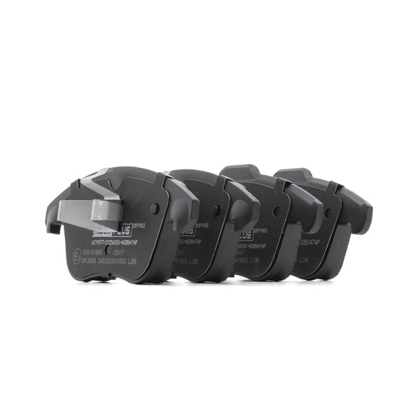 RIDEX PLUS 402B0474P Remblokken VW Passat CC 2.0 TDI 170 Pk CFGB