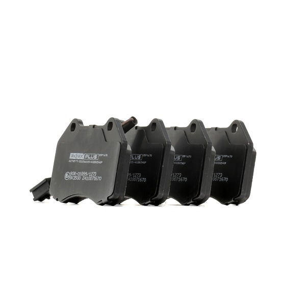 RIDEX PLUS 402B0540P Τακάκια φρένων Abarth 500С Cabrio 1.4 (312.AXF11, 312.AXF1A) 180 PS 312 A3.000