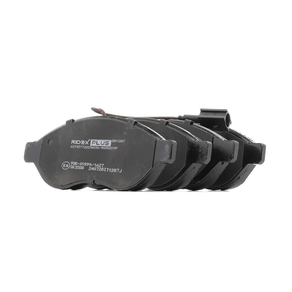 RIDEX PLUS 402B0219P Τακάκια φρένων CITROËN Jumper II Φορτηγό πλατφόρμα/Σασσί (250) 2.2 HDi 150 PS 4HJ (P22DTE)