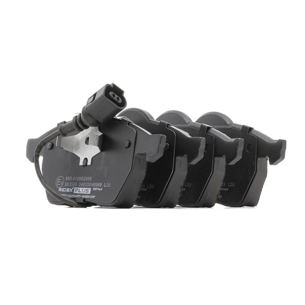 RIDEX PLUS 402B0105P Remblokken Passat 3a5 2.8 VR6 174 Pk AAA
