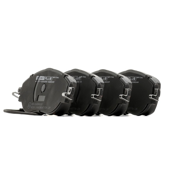 RIDEX PLUS 402B0549P Pastiglie dei freni AUDI A3 8v 1.4 TFSI 125 CV CXSB