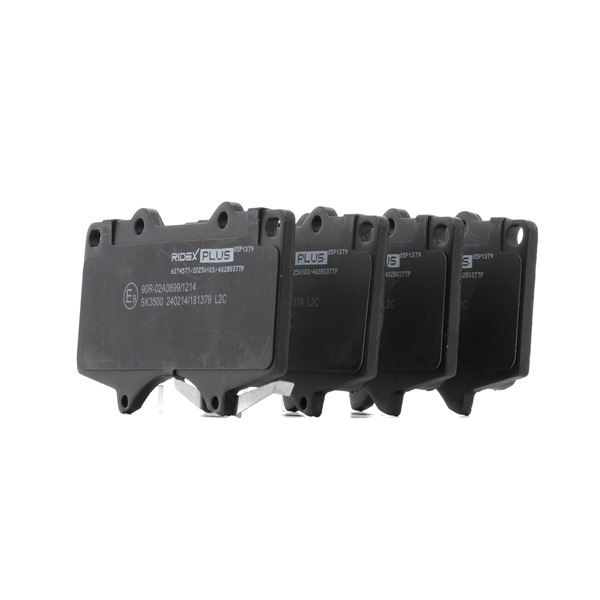 RIDEX PLUS 402B0377P Pastilhas de travão Tacoma II Pick-up 4.0 4WD (GRN245) 238 cv 1GR-FE