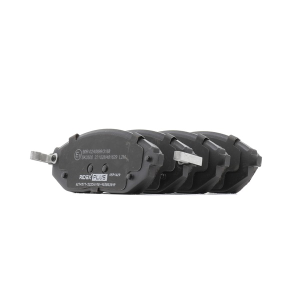 RIDEX PLUS 402B0381P Jarrupalat Chevrolet Spark m300 1.0 D 63 hv 10 AB5