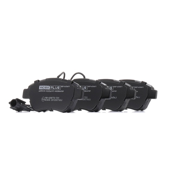 RIDEX PLUS 402B0499P Τακάκια φρένων Fiat Linea 323 1.3 JTD Multijet (323AXB1A) 86 PS 199 A3.000