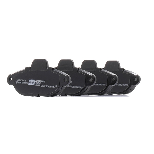 RIDEX PLUS 402B1213P Τακάκια φρένων Fiat Cinquecento 170 1.1 Sporting 54 PS 176 B2.000
