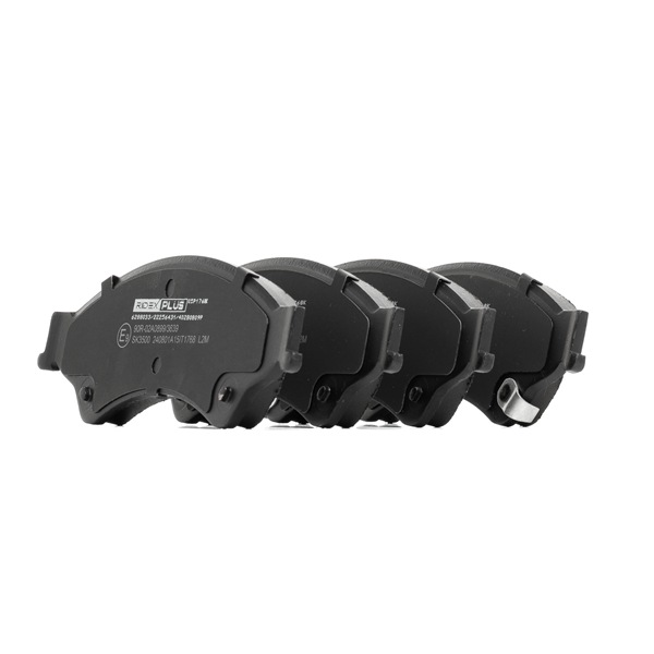 RIDEX PLUS 402B0809P Fékpofakészlet rögzítőfék 2.0 EcoBlue 4x4 130 LE T20DD0J