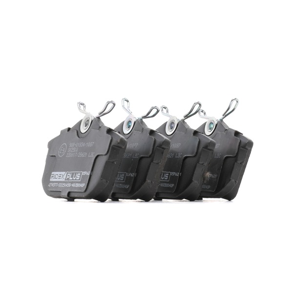 RIDEX PLUS 402B0040P Bromsbelägg MITSUBISHI Colt VI (Z30) 1.5 147 hk 4G15T