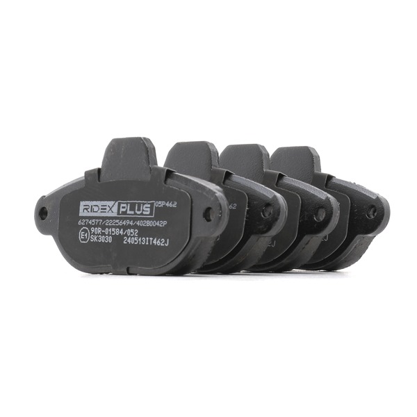 RIDEX PLUS 402B0042P Τακάκια φρένων Fiat Cinquecento 170 0.7 i 30 PS 170 A.046