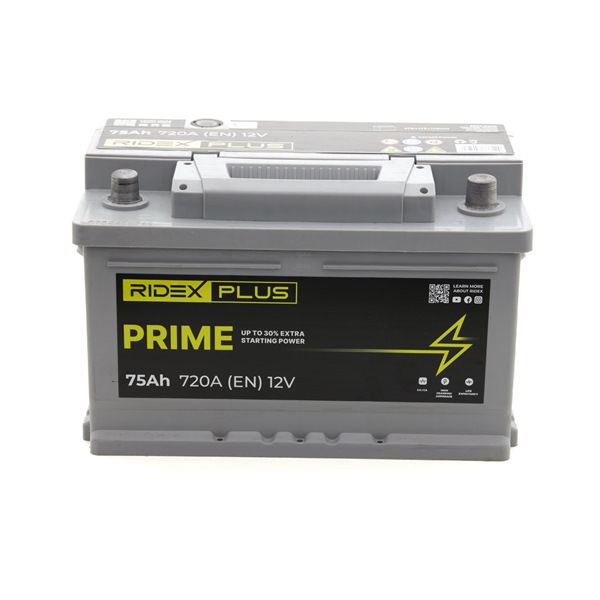 RIDEX PLUS 1S0038P Batterie Opel Corsa B 1.5 TD (F08, F68, M68) 67 PS 15 DT