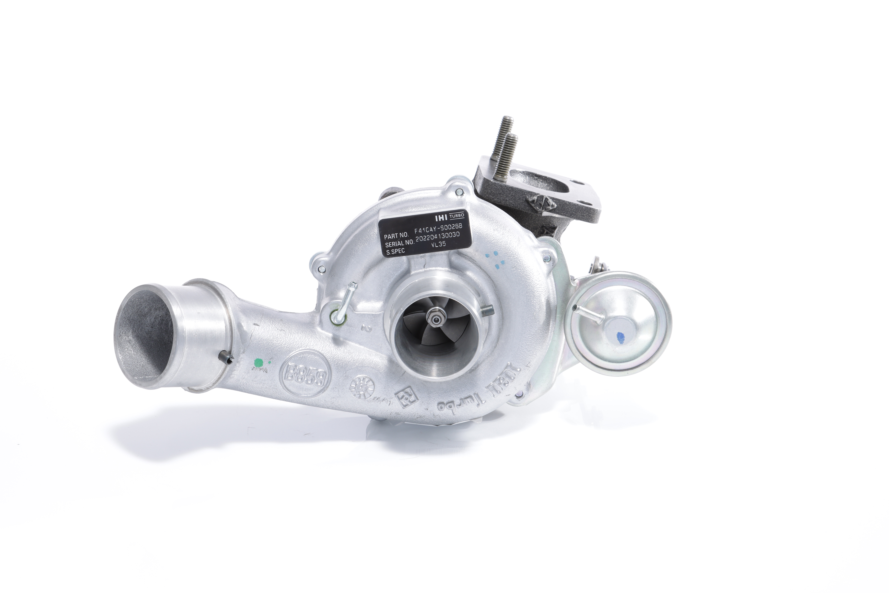 BTS TURBO T912041 Τουρμπίνα Fiat Idea 350 1.9 JTD 101 PS 188 B2.000