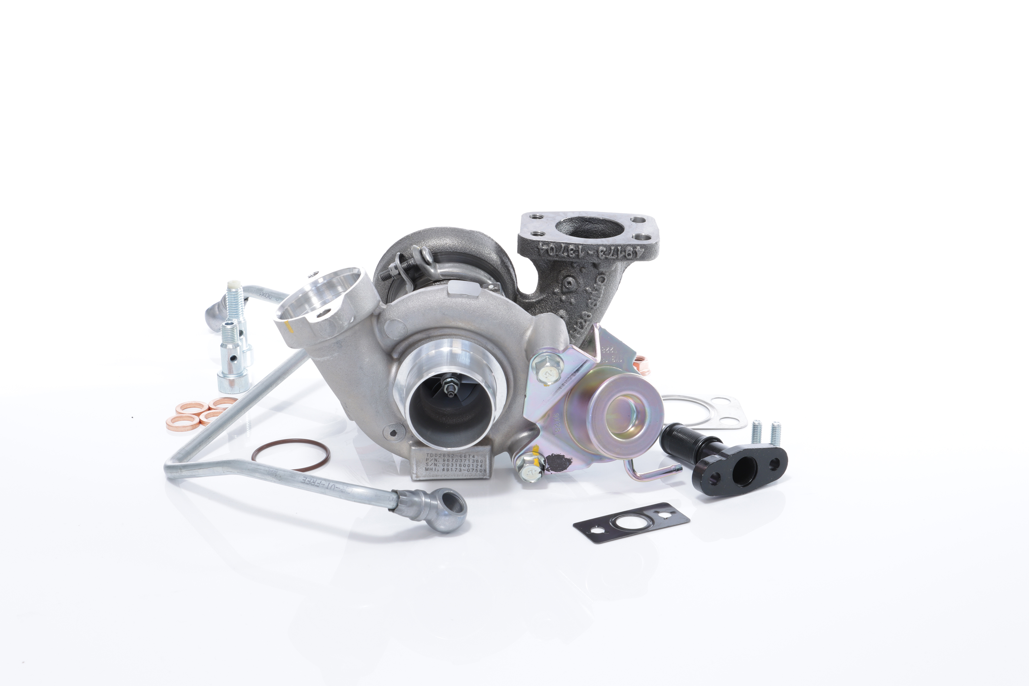 BTS TURBO T981043 Turbo FIAT Scudo II Flatbed Vrachtwagen / Chassis (270, 272) 1.6 D Multijet 90 Pk 9HU