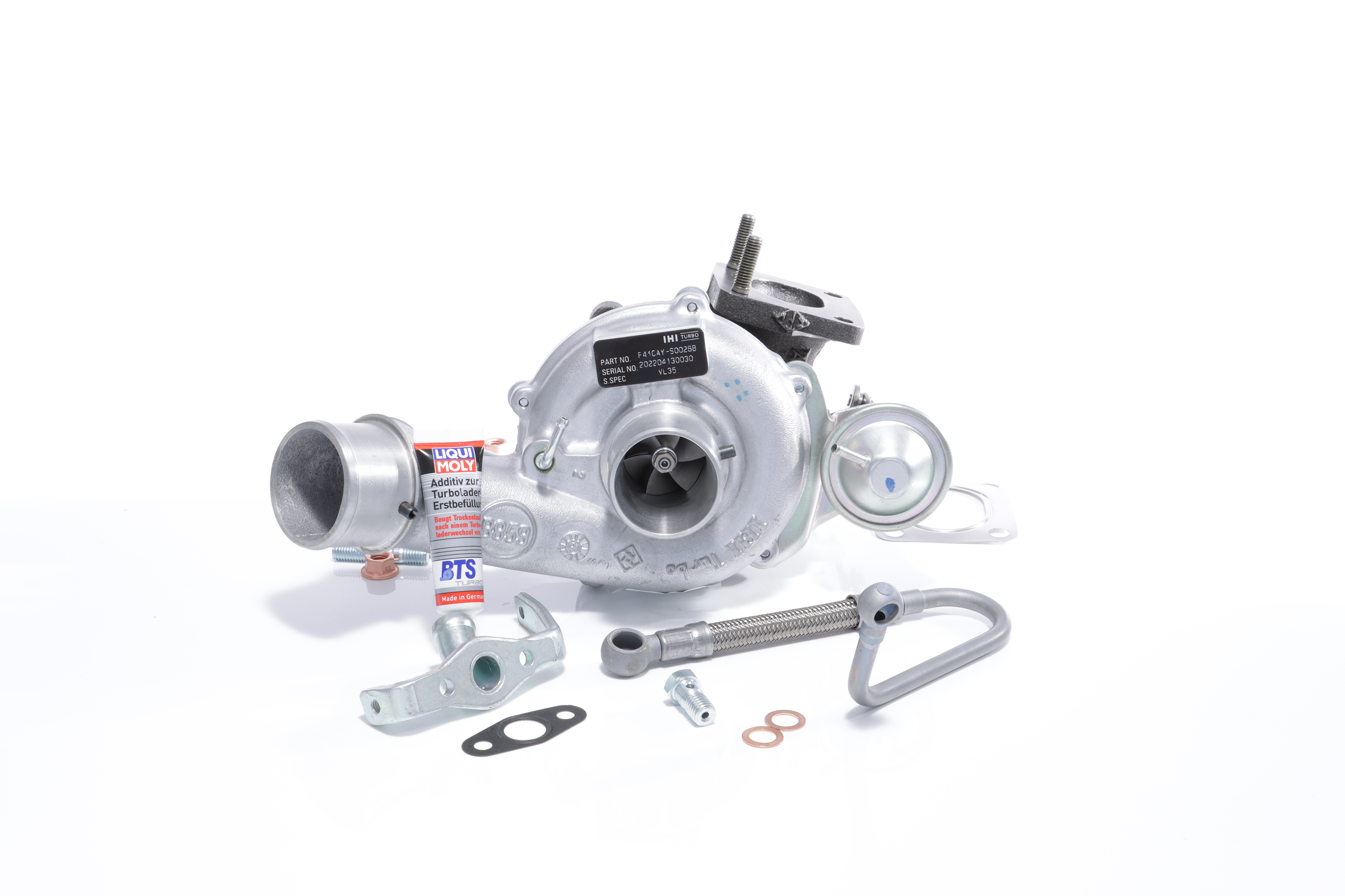 BTS TURBO T981198 Τουρμπίνα Fiat Idea 350 1.9 JTD 101 PS 188 B2.000
