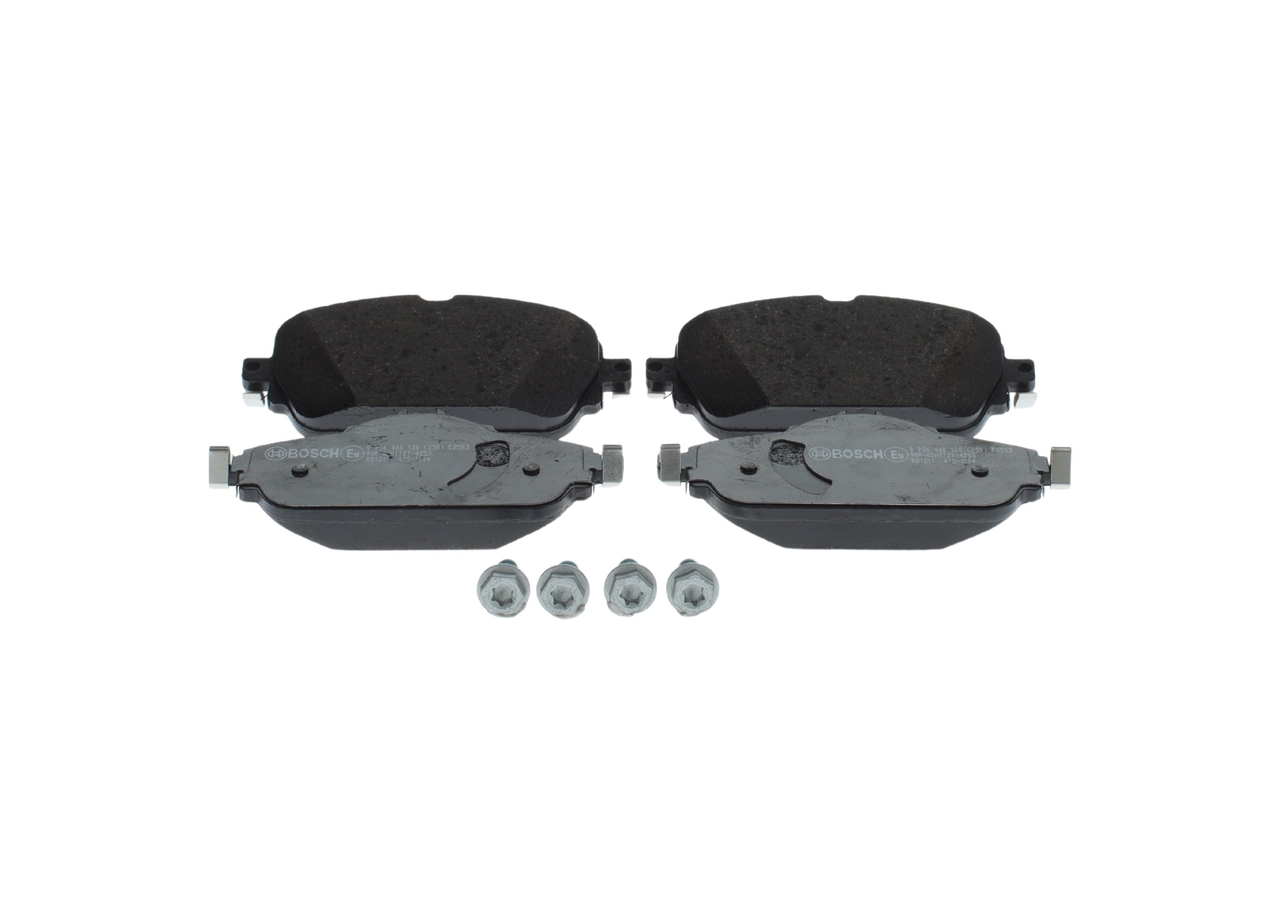 BOSCH 0 986 460 128 Τακάκια φρένων Mercedes S213 E 200 d (213.212) 160 PS OM 654.916