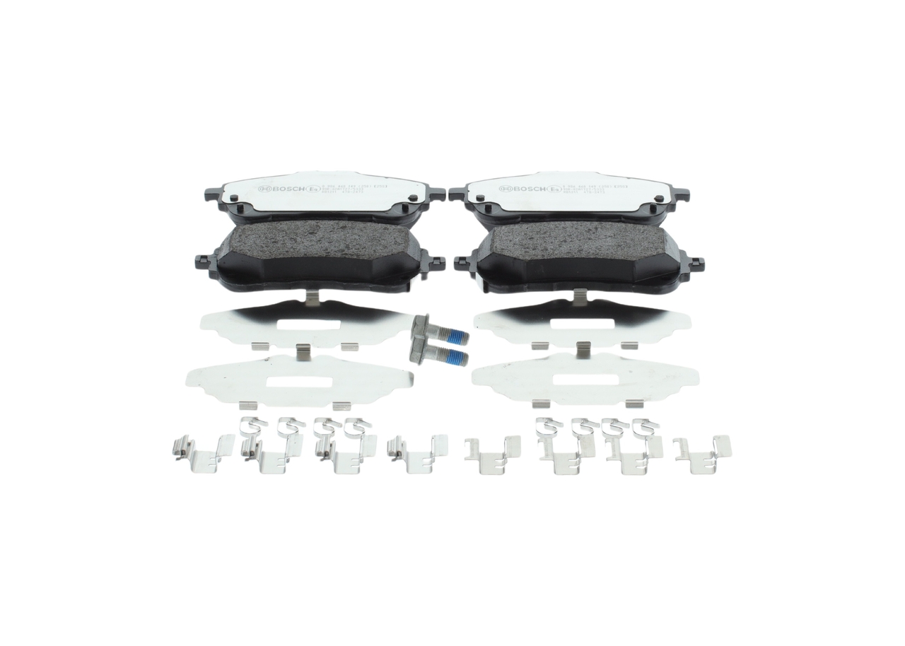 BOSCH 0 986 460 149 Pastillas de freno SUZUKI Swace (SZ5,SZT) 1.8 Hybrid 140 cv 2ZR-FXE