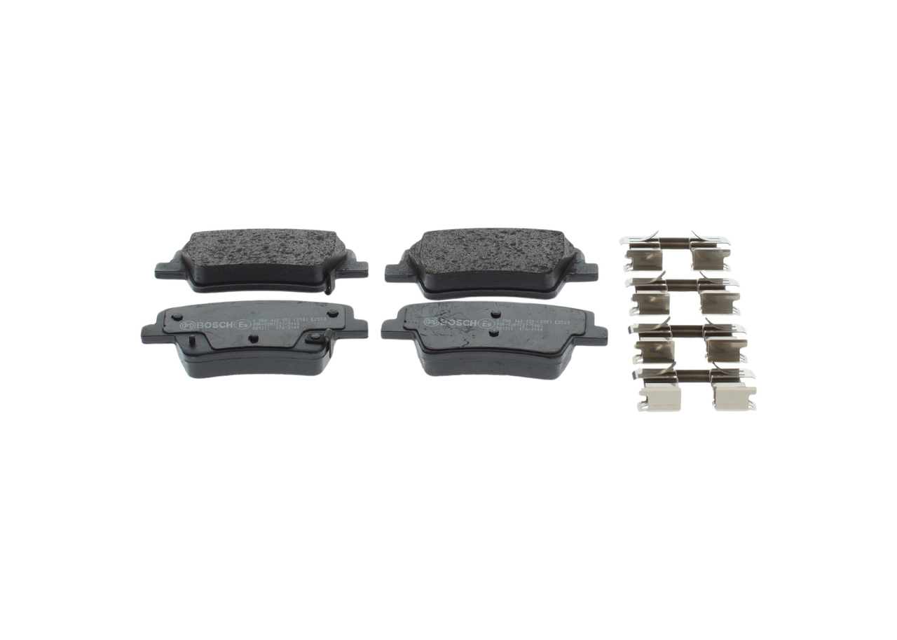 BOSCH 0 986 460 151 Bremsetrommel 2.2 CRDi 193 hk D4HB