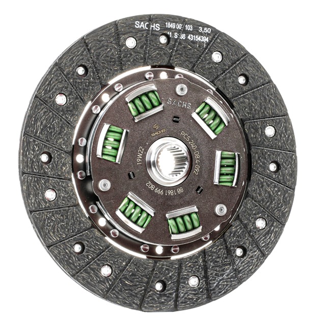 SACHS PERFORMANCE 881861 999802 Kytkinlevy Audi 100 C3 2.3 quattro (NF) 133 hv NF