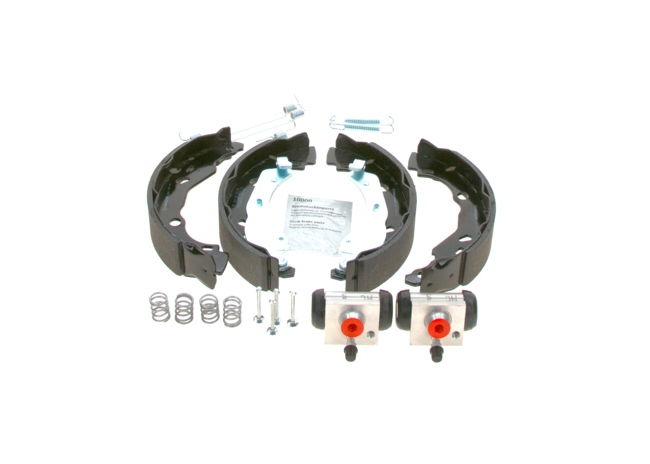 BOSCH 0 204 113 752 Hamulec bębnowy Renault Clio 2 1.4 16V 95 KM K4J 713