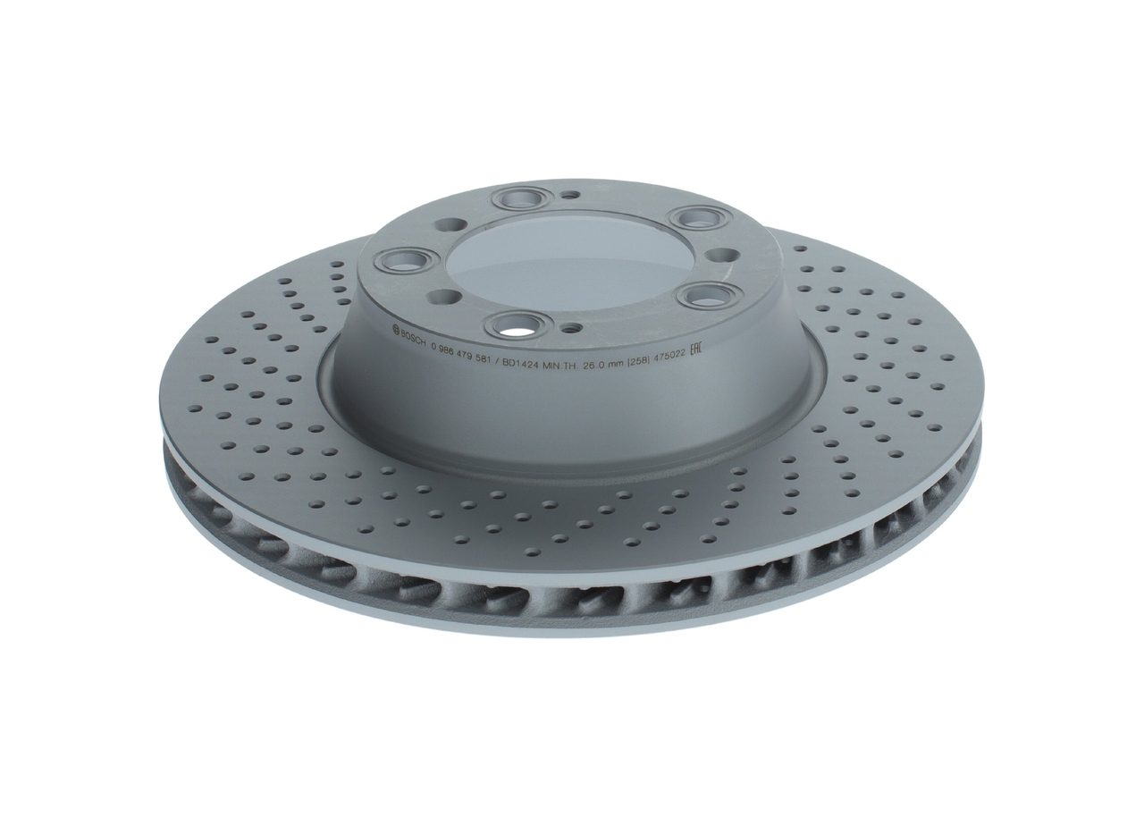 BOSCH 0 986 479 581 Jarrulevyt Porsche 911 996 Coupe 3.6 GT2 462 hv M 96.70